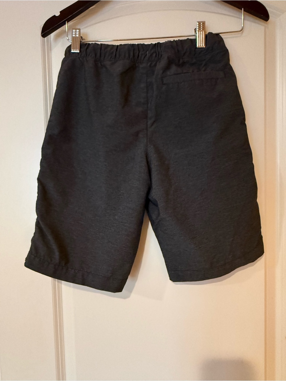 Old Navy - Boys Casual Drawstring Shorts - Charcoal Gray- Boys Large 10-12 - Picture 2 of 3